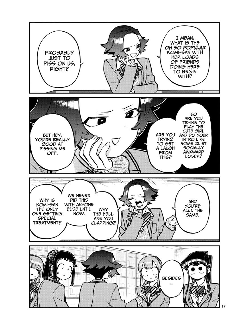 KOMI-SAN WA KOMYUSHOU DESU Chapter 251 - Page 17