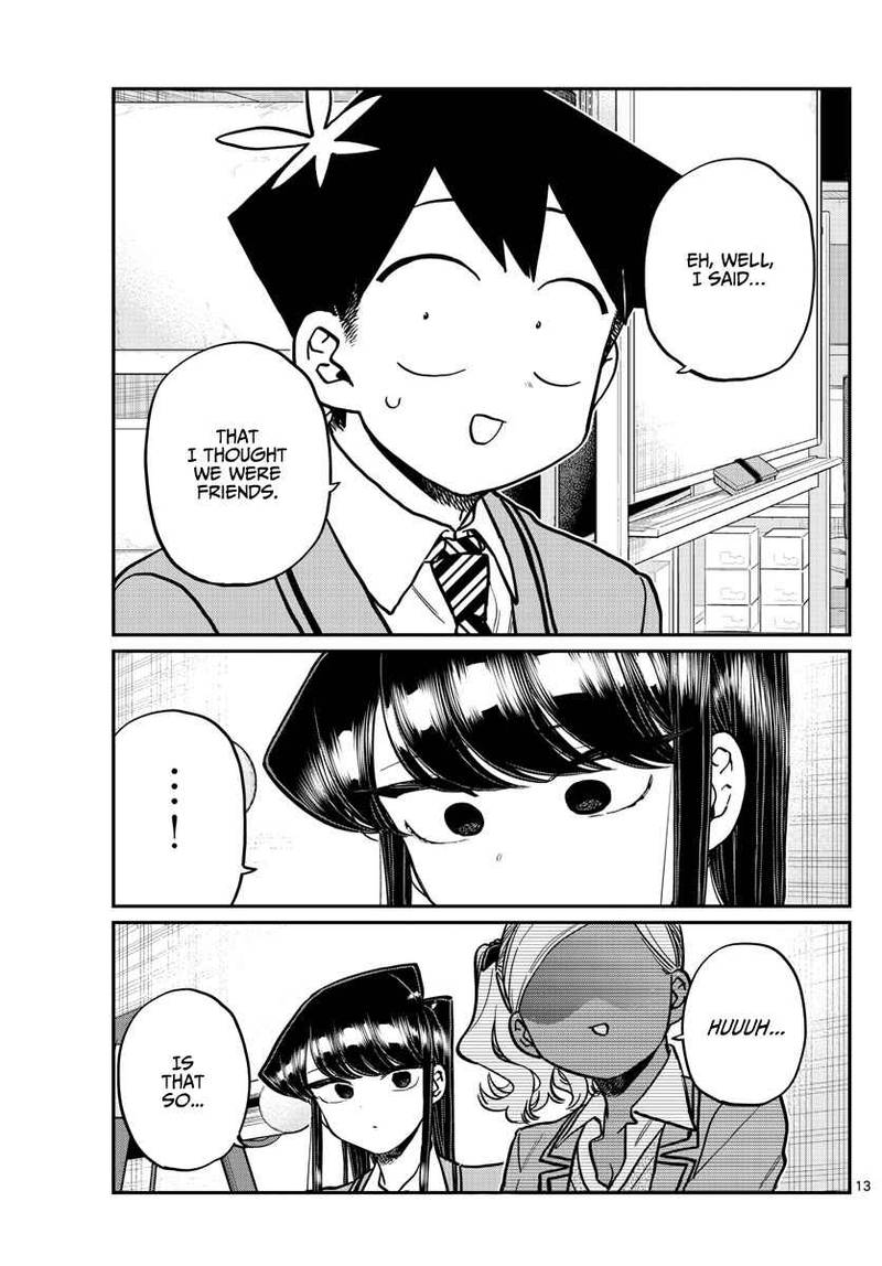 KOMI-SAN WA KOMYUSHOU DESU Chapter 255 - Page 13