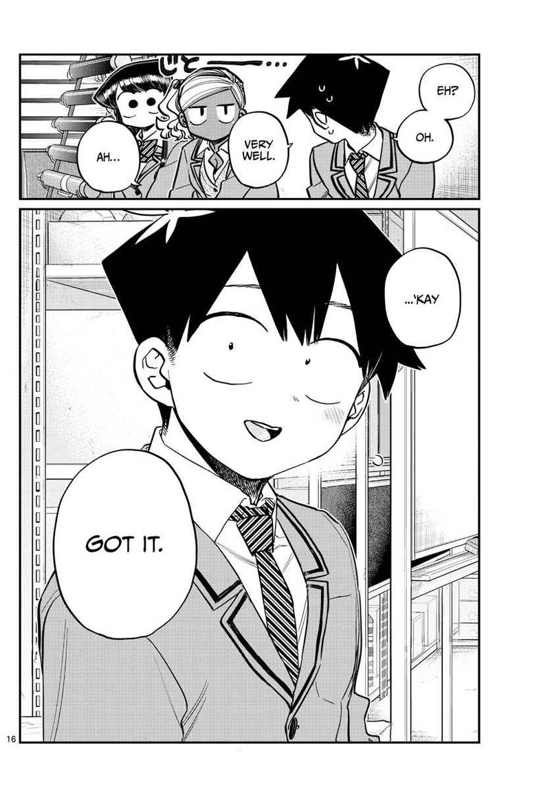 KOMI-SAN WA KOMYUSHOU DESU Chapter 255 - Page 16