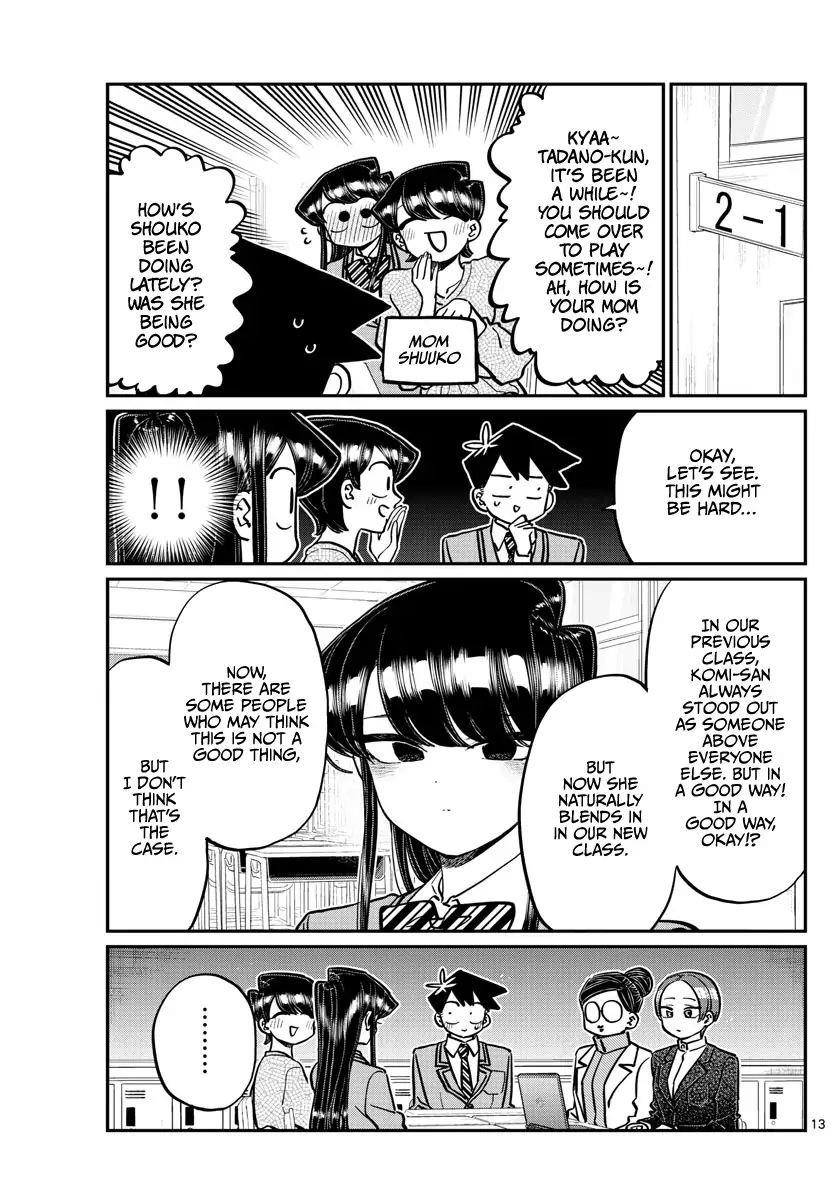 KOMI-SAN WA KOMYUSHOU DESU Chapter 256 - Page 13