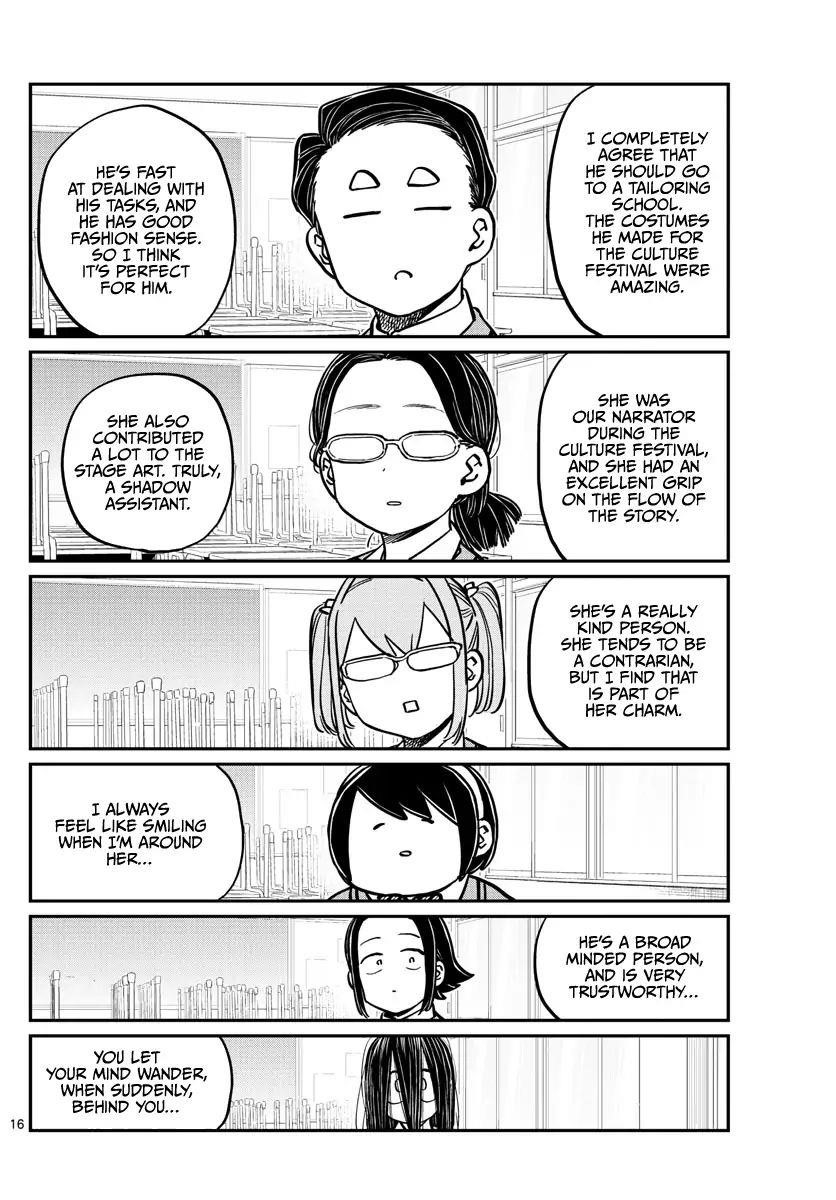 KOMI-SAN WA KOMYUSHOU DESU Chapter 256 - Page 16