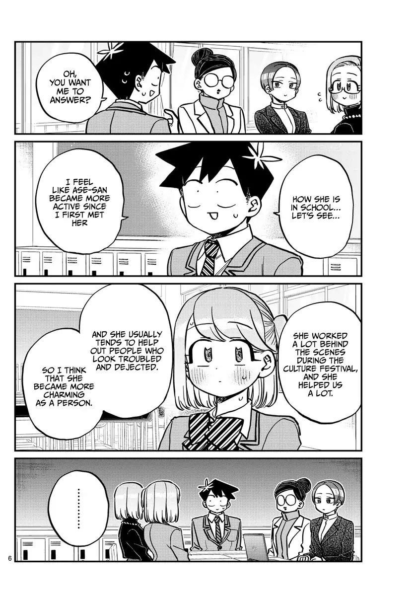 KOMI-SAN WA KOMYUSHOU DESU Chapter 256 - Page 6