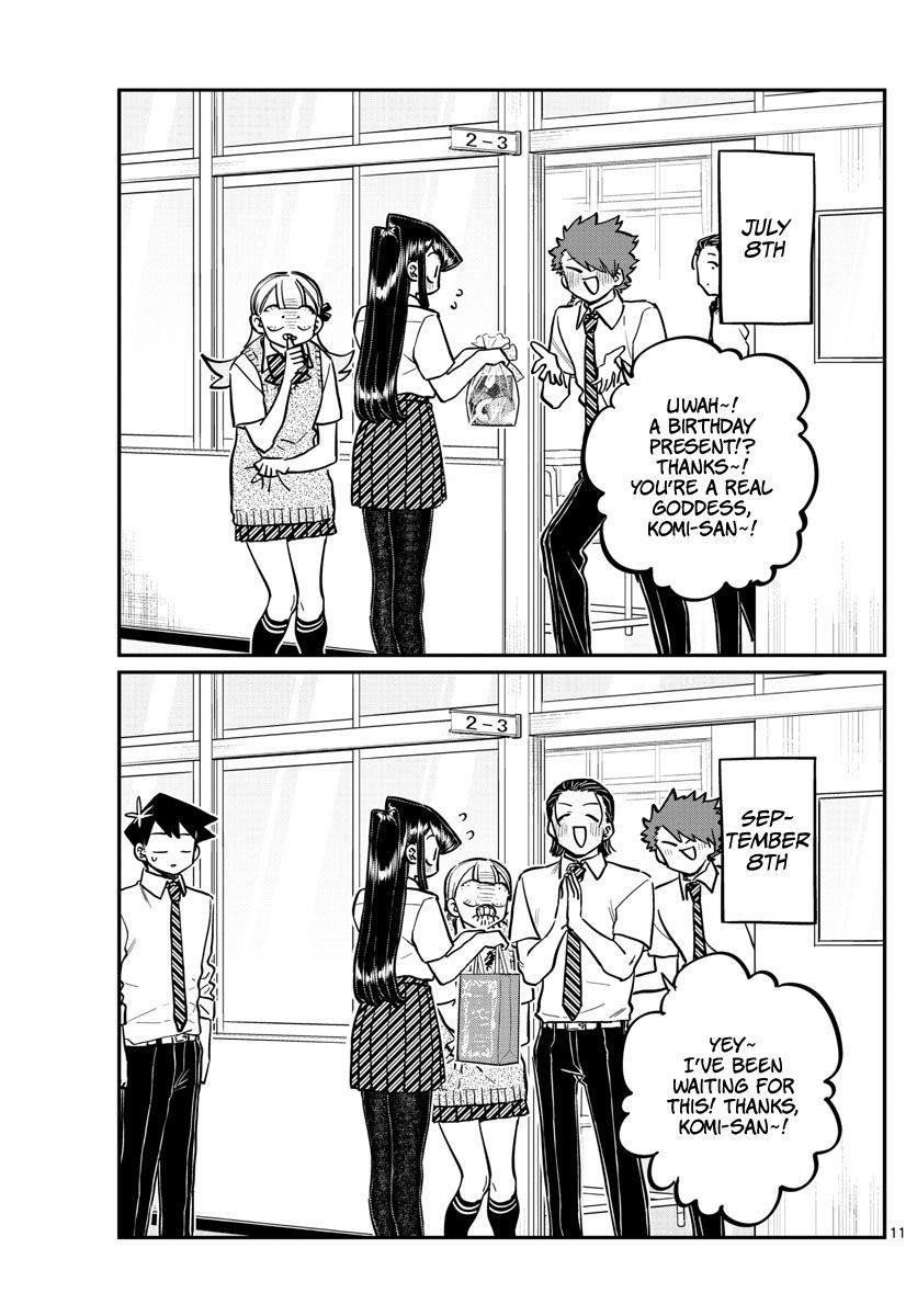 KOMI-SAN WA KOMYUSHOU DESU Chapter 259 - Page 11