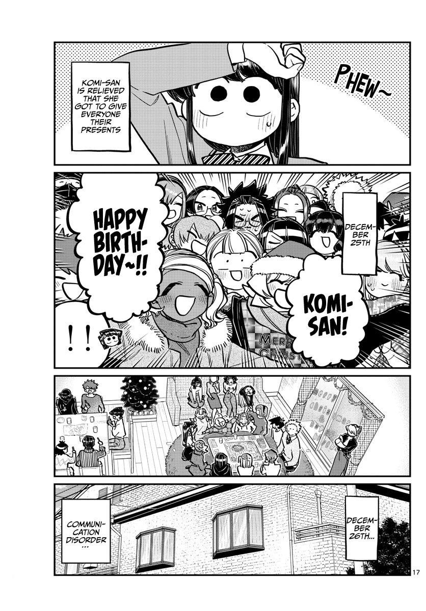 KOMI-SAN WA KOMYUSHOU DESU Chapter 259 - Page 17