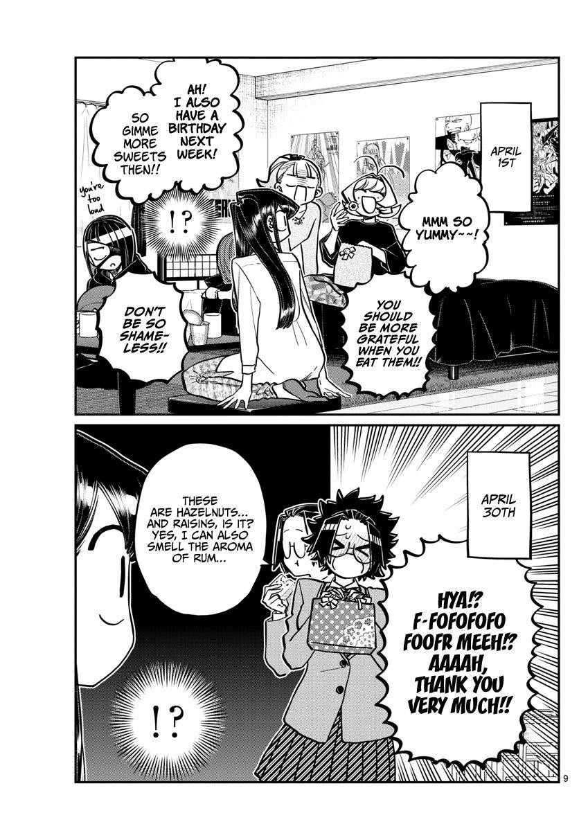 KOMI-SAN WA KOMYUSHOU DESU Chapter 259 - Page 9