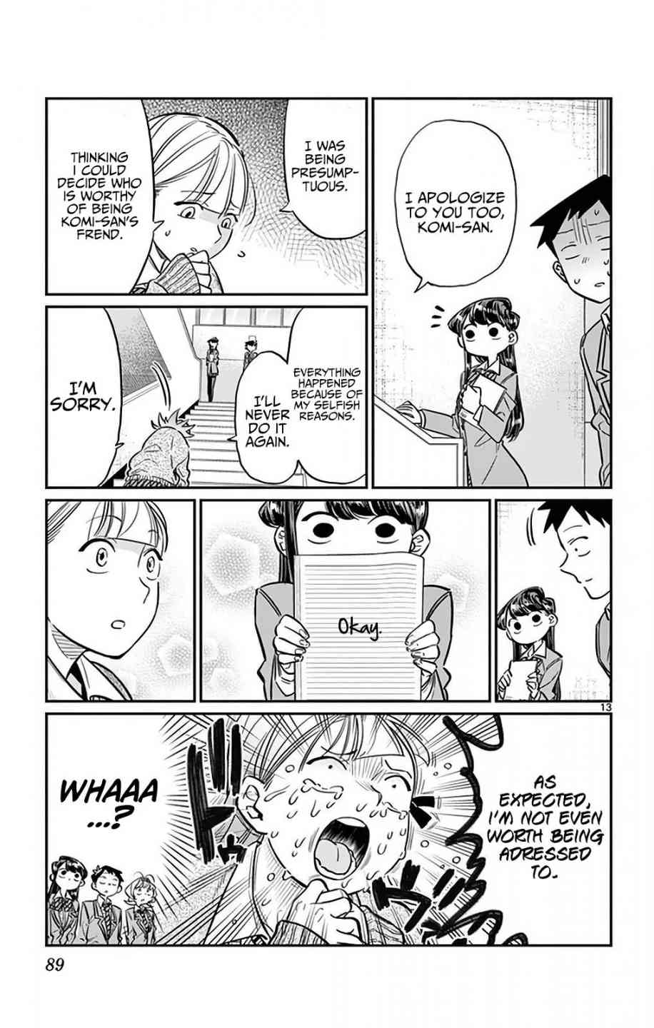 KOMI-SAN WA KOMYUSHOU DESU Chapter 26 - Page 13