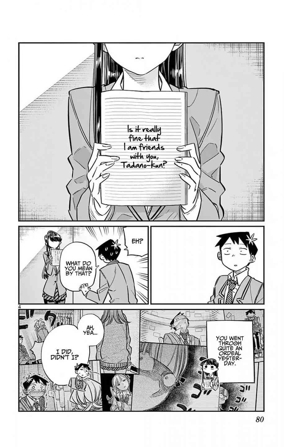 KOMI-SAN WA KOMYUSHOU DESU Chapter 26 - Page 4