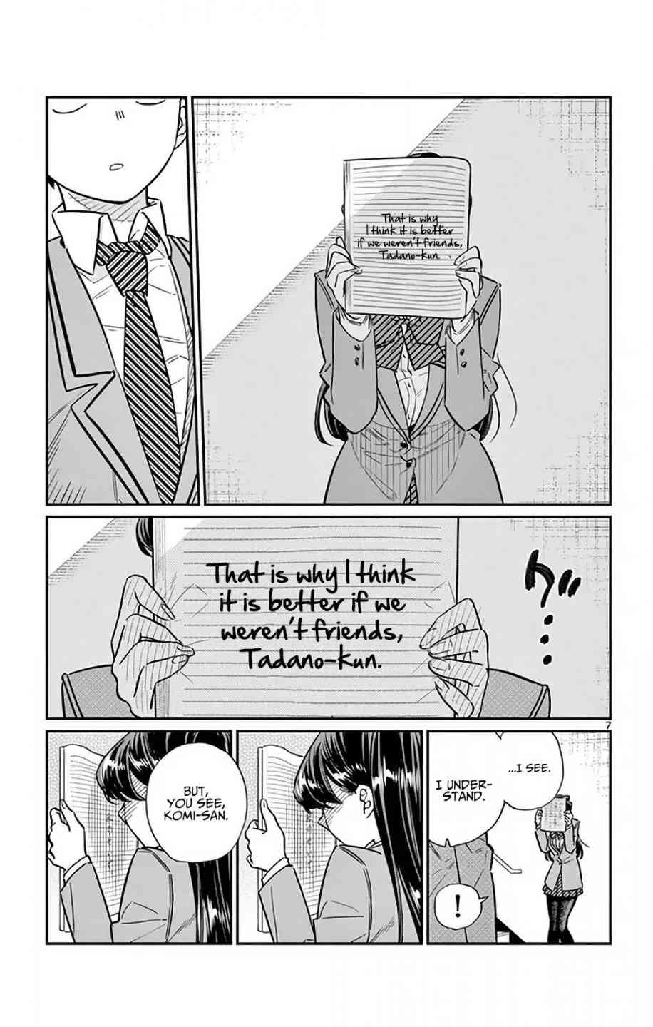 KOMI-SAN WA KOMYUSHOU DESU Chapter 26 - Page 7