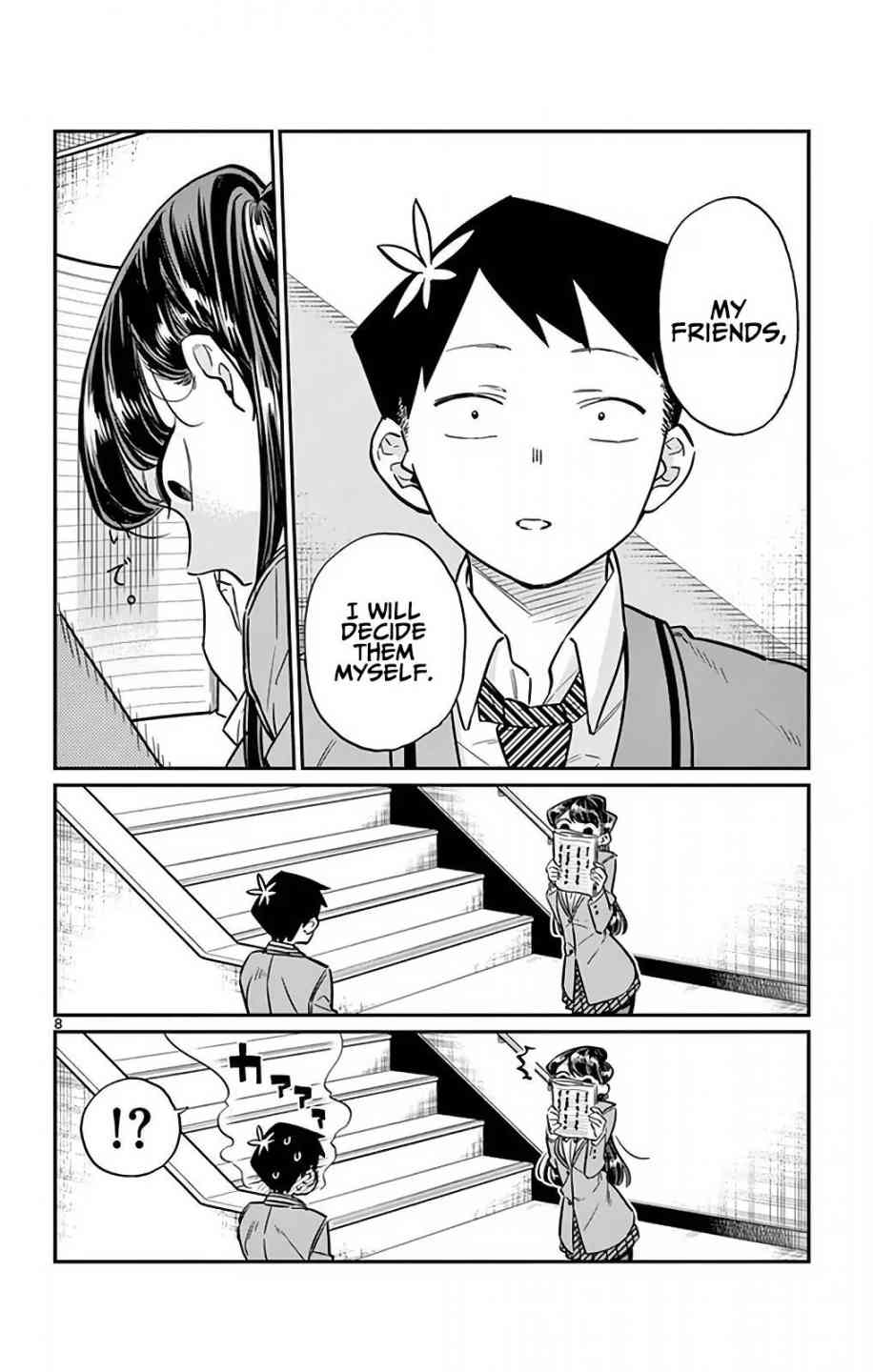 KOMI-SAN WA KOMYUSHOU DESU Chapter 26 - Page 8