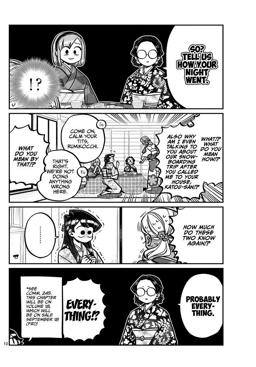 KOMI-SAN WA KOMYUSHOU DESU Chapter 265 - Page 10