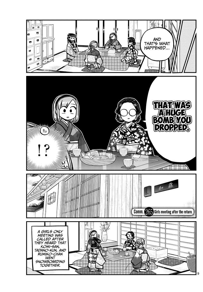 KOMI-SAN WA KOMYUSHOU DESU Chapter 265 - Page 9