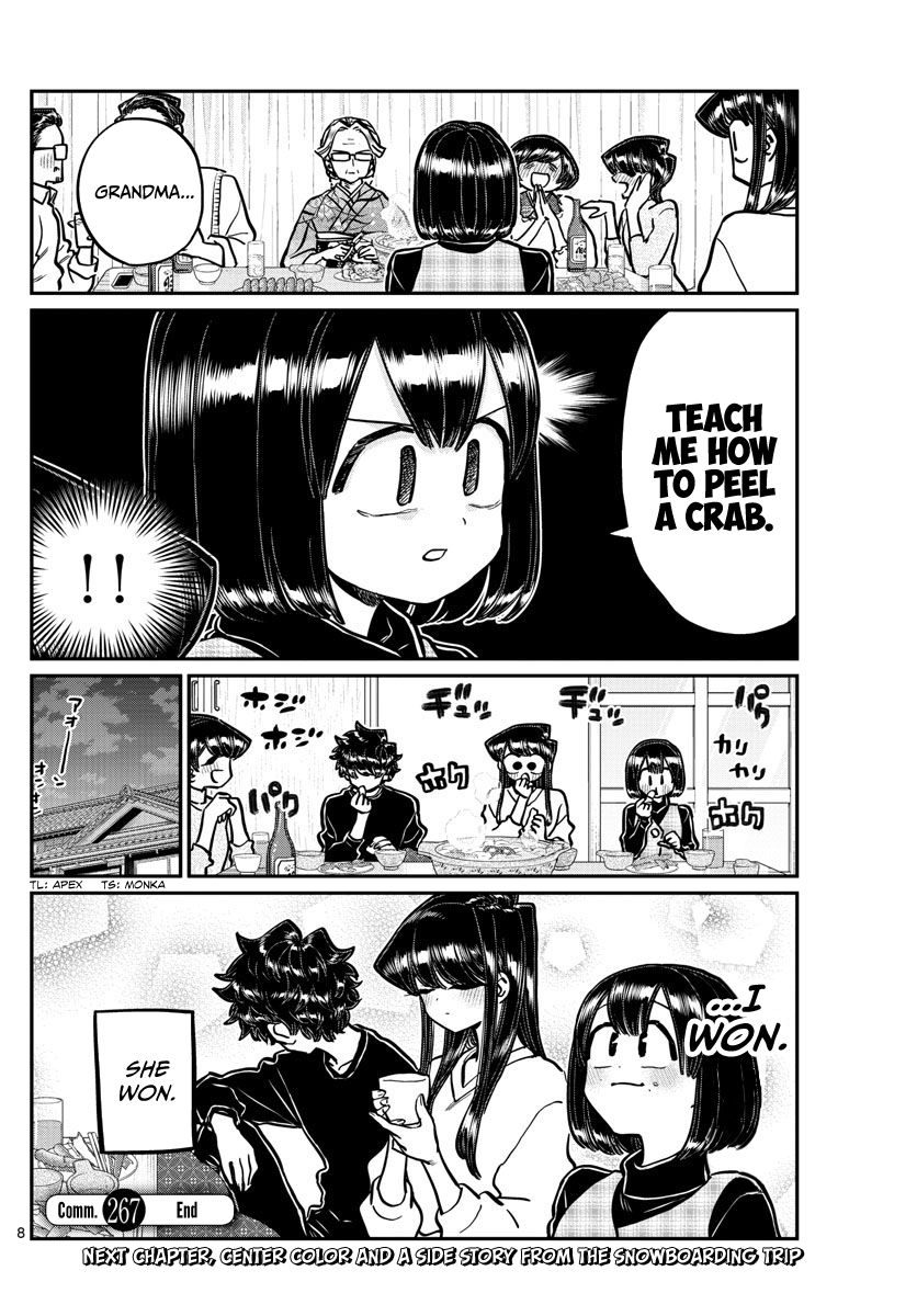 KOMI-SAN WA KOMYUSHOU DESU Chapter 267 - Page 8