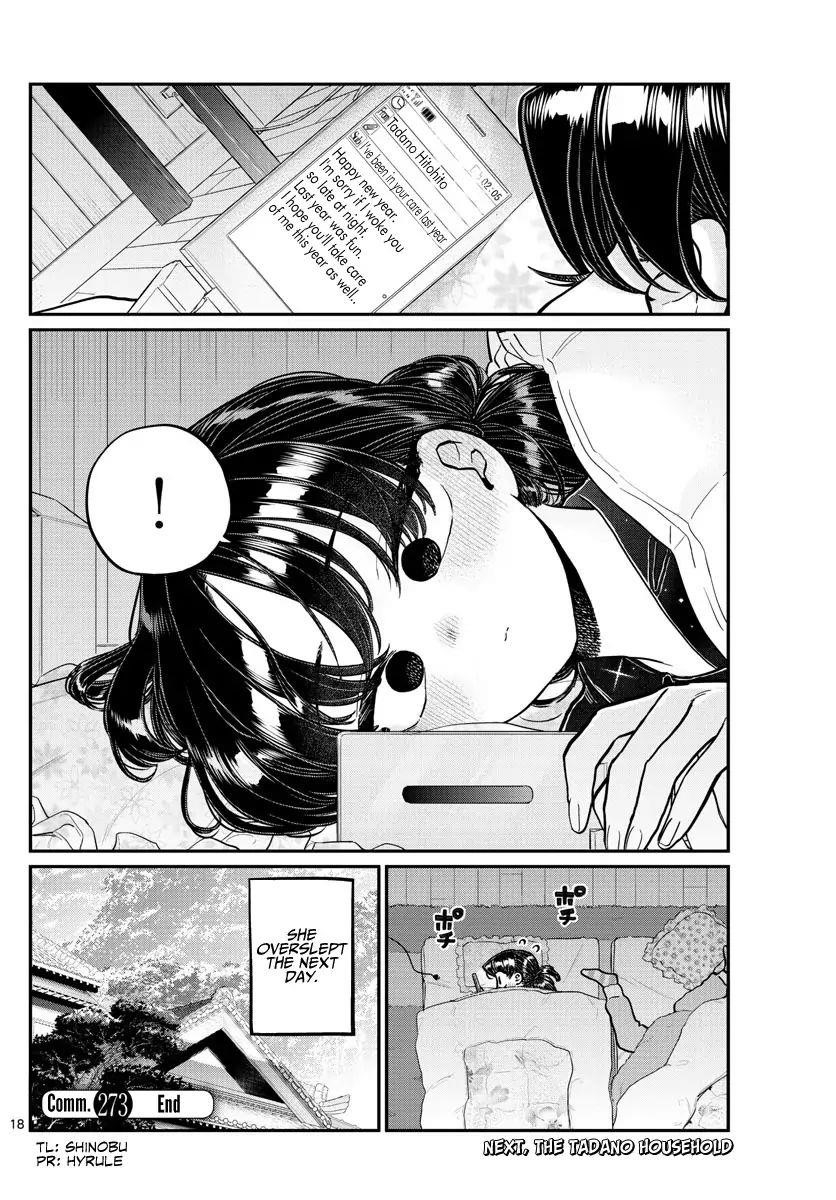 KOMI-SAN WA KOMYUSHOU DESU Chapter 273 - Page 8