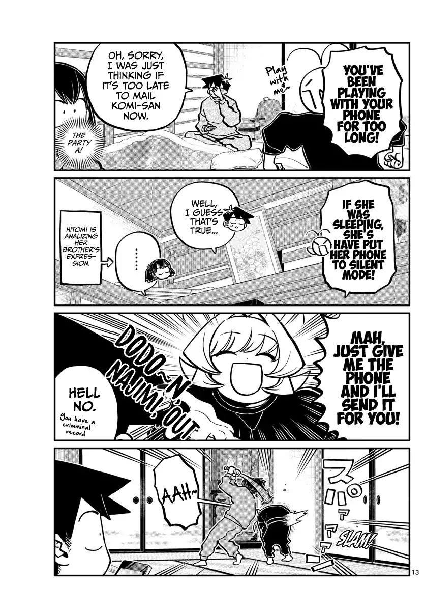 KOMI-SAN WA KOMYUSHOU DESU Chapter 274 - Page 13