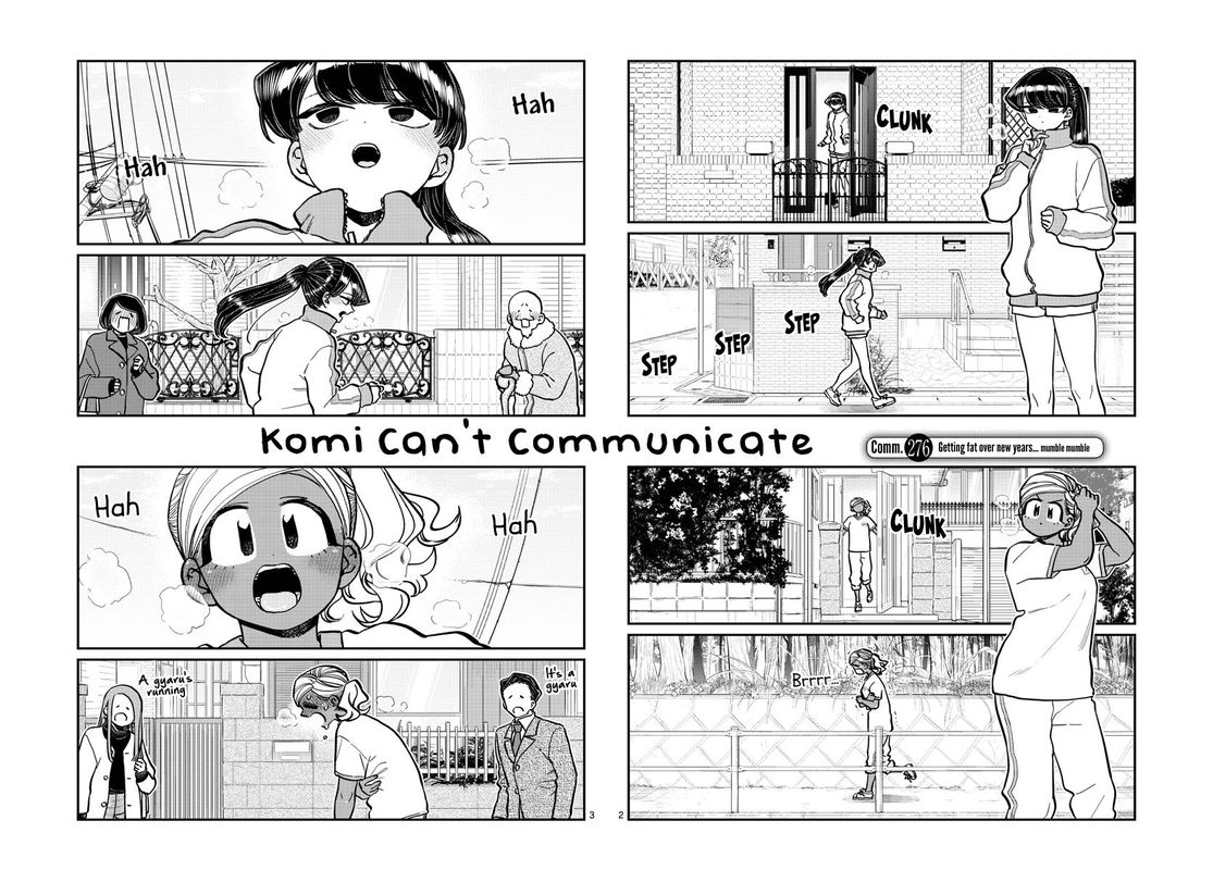 KOMI-SAN WA KOMYUSHOU DESU Chapter 276 - Page 2