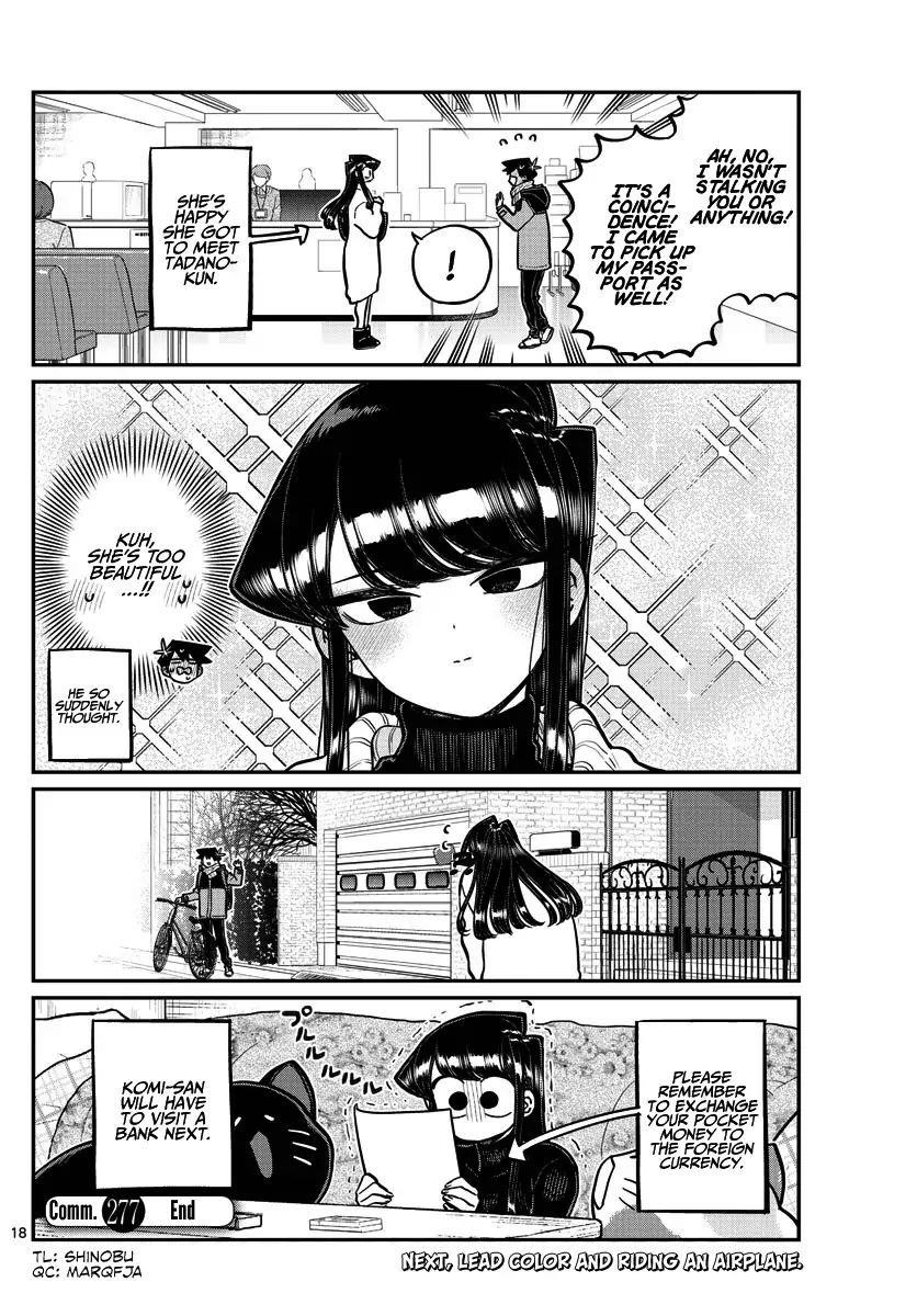 KOMI-SAN WA KOMYUSHOU DESU Chapter 277 - Page 9