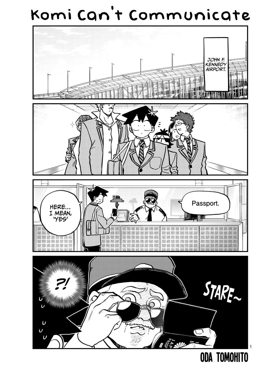 KOMI-SAN WA KOMYUSHOU DESU Chapter 279 - Page 1