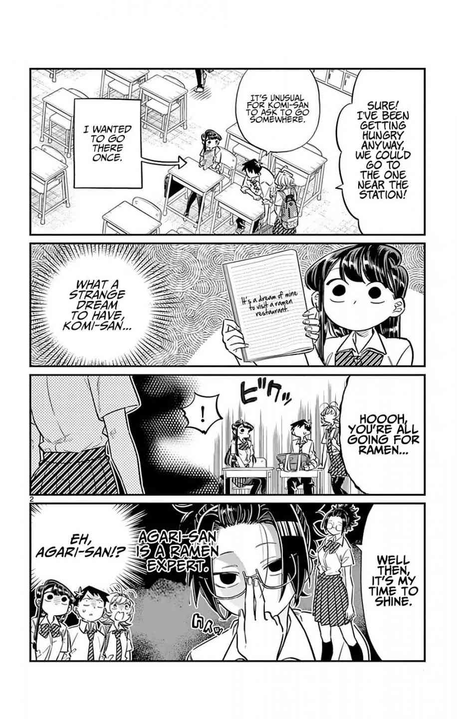 KOMI-SAN WA KOMYUSHOU DESU Chapter 28 - Page 2