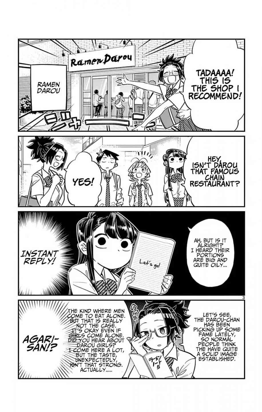 KOMI-SAN WA KOMYUSHOU DESU Chapter 28 - Page 3