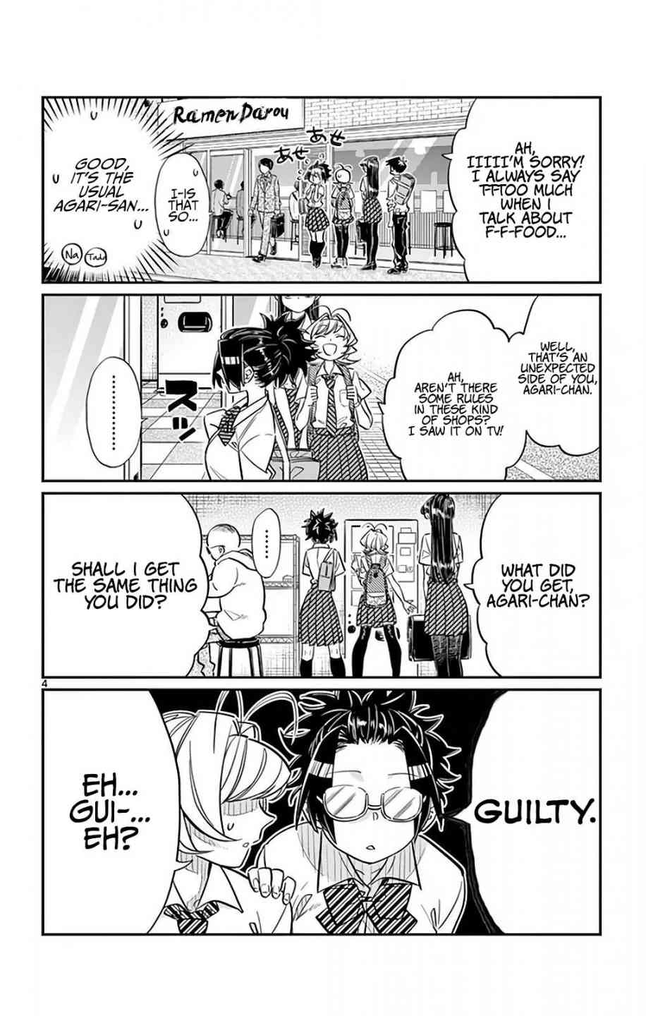 KOMI-SAN WA KOMYUSHOU DESU Chapter 28 - Page 4