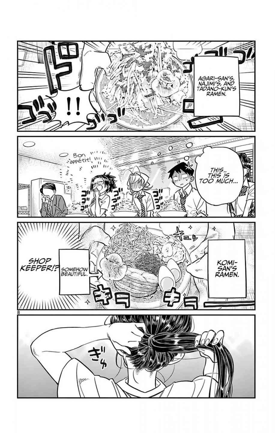 KOMI-SAN WA KOMYUSHOU DESU Chapter 28 - Page 8