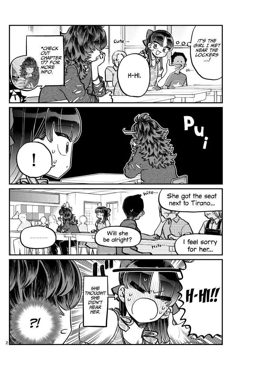 KOMI-SAN WA KOMYUSHOU DESU Chapter 280 - Page 2