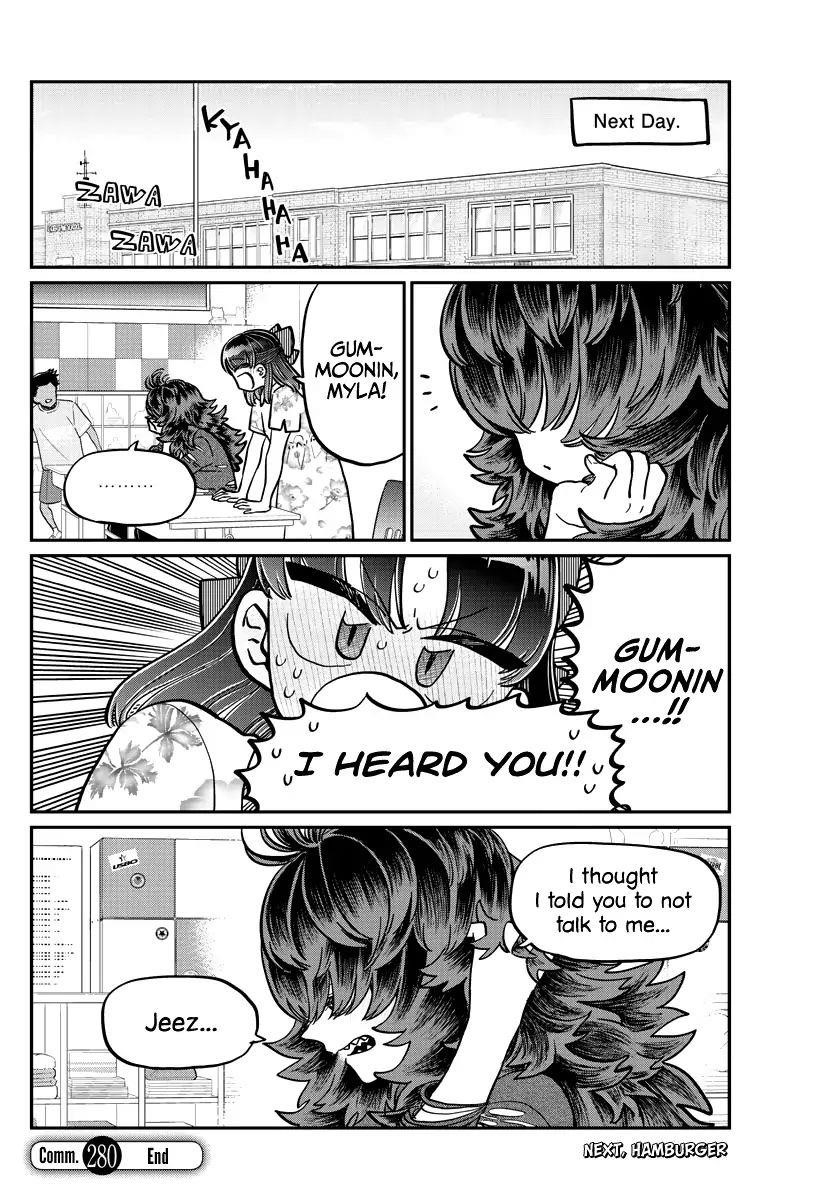 KOMI-SAN WA KOMYUSHOU DESU Chapter 280 - Page 8