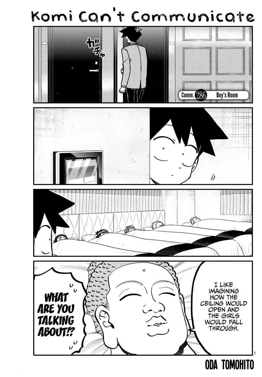 KOMI-SAN WA KOMYUSHOU DESU Chapter 286 - Page 1