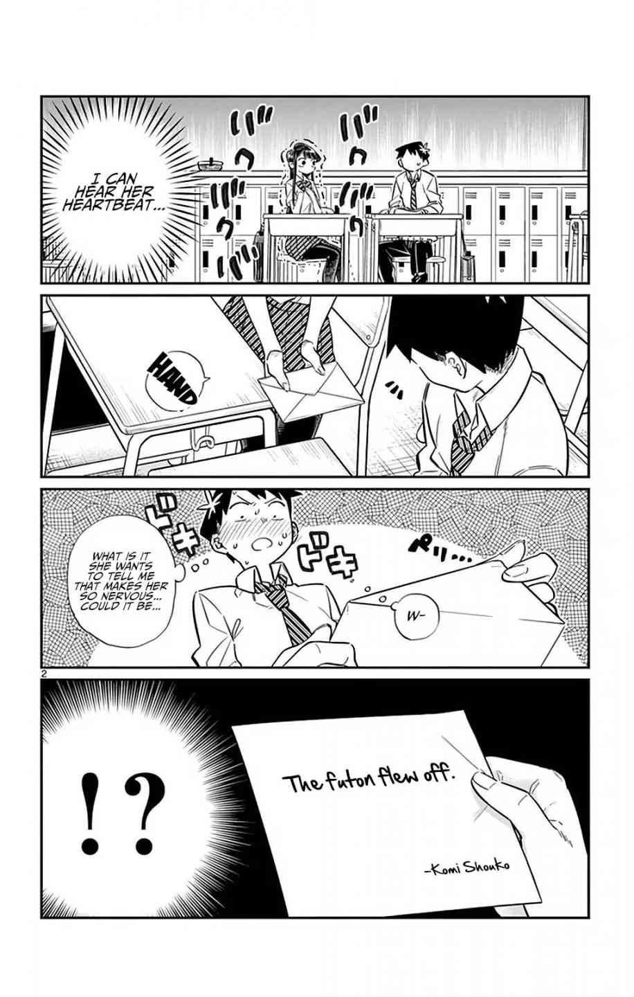 KOMI-SAN WA KOMYUSHOU DESU Chapter 29 - Page 2