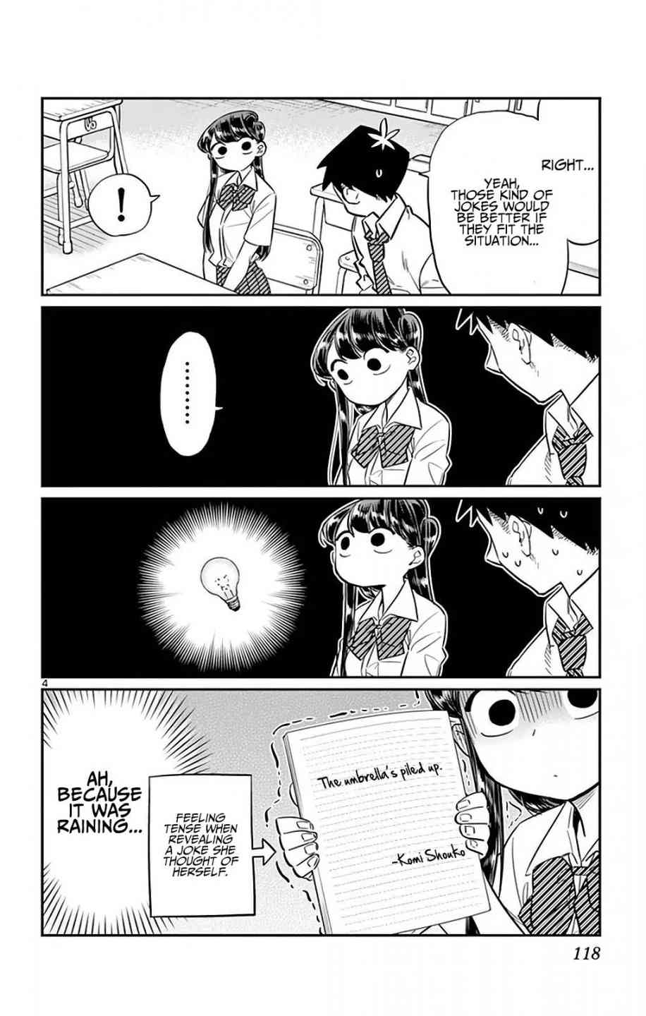 KOMI-SAN WA KOMYUSHOU DESU Chapter 29 - Page 4
