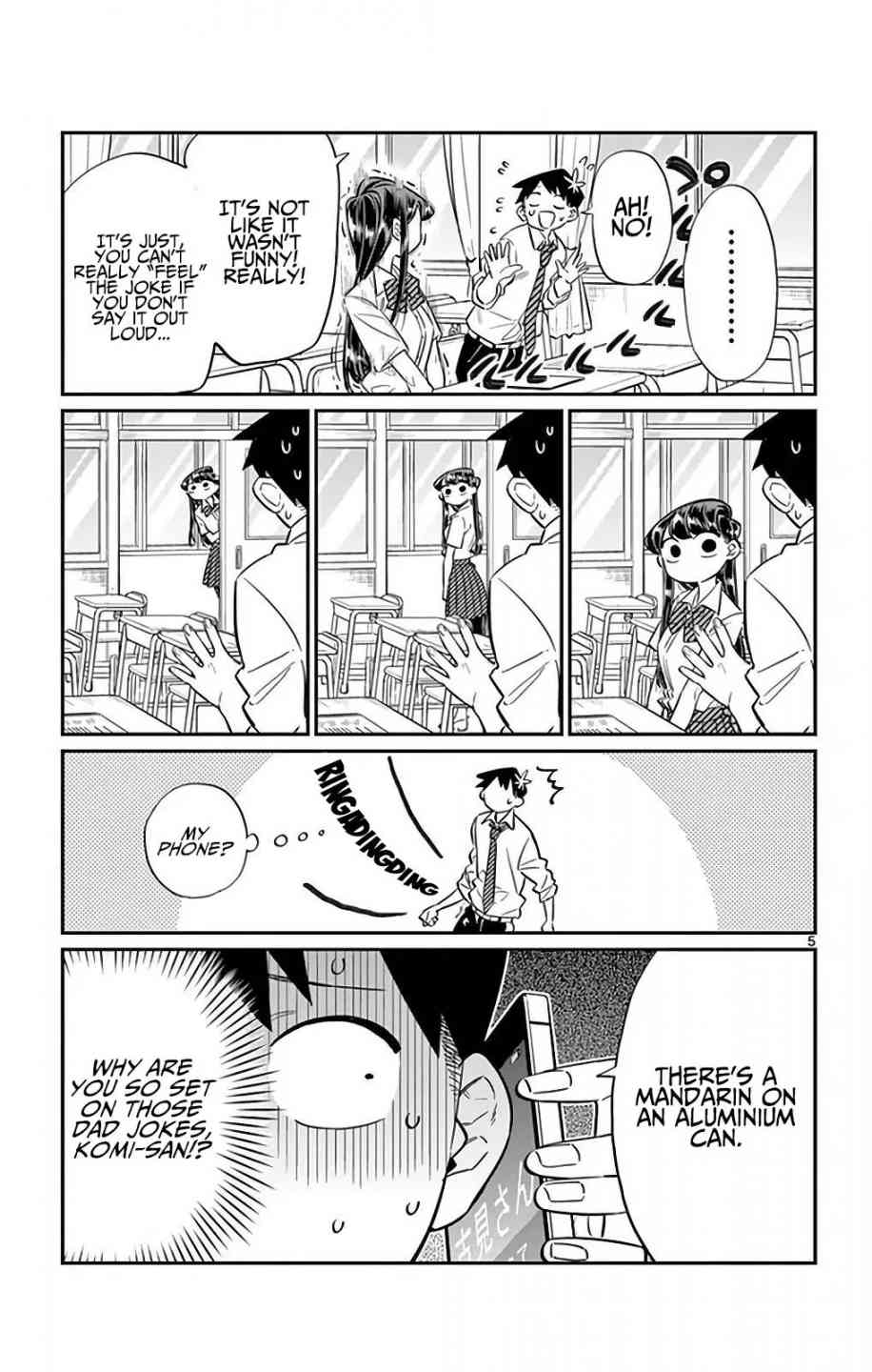 KOMI-SAN WA KOMYUSHOU DESU Chapter 29 - Page 5
