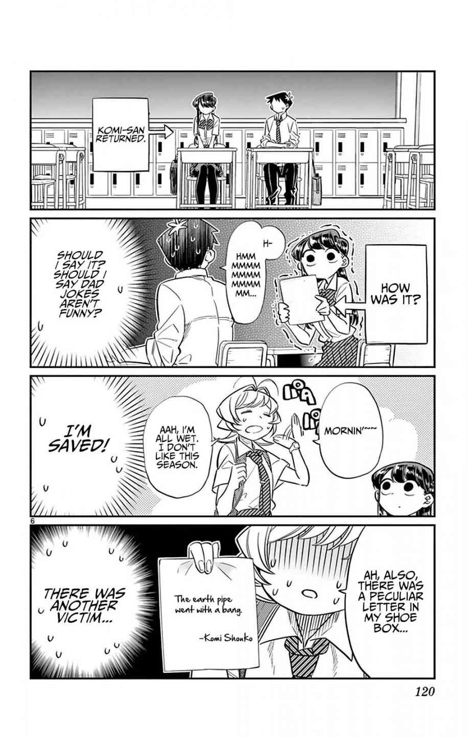 KOMI-SAN WA KOMYUSHOU DESU Chapter 29 - Page 6