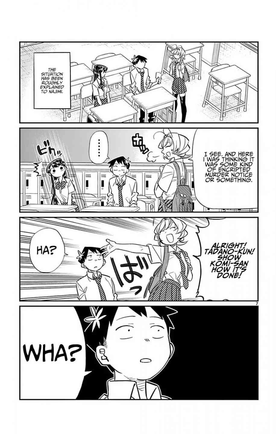 KOMI-SAN WA KOMYUSHOU DESU Chapter 29 - Page 7