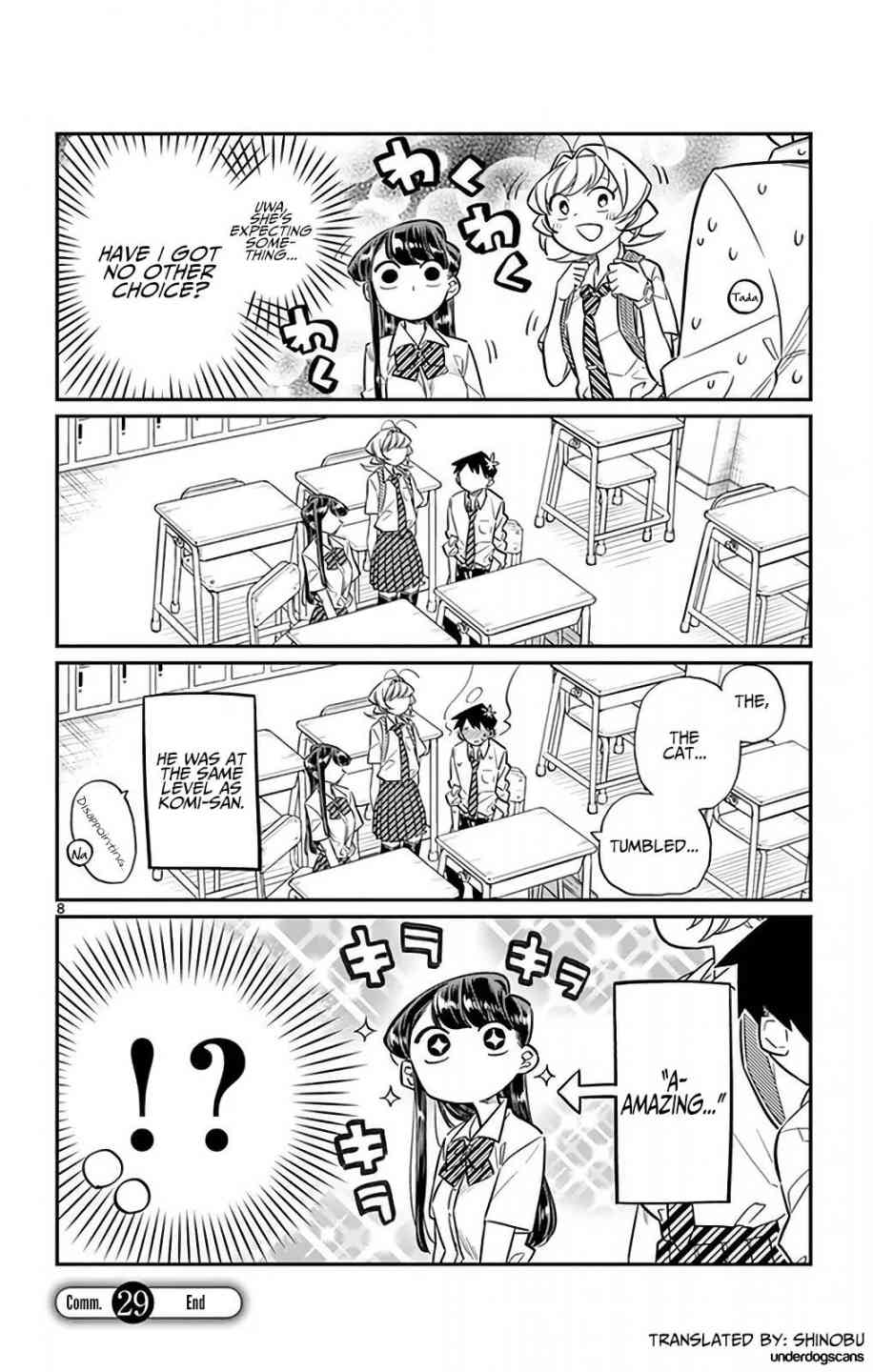 KOMI-SAN WA KOMYUSHOU DESU Chapter 29 - Page 8