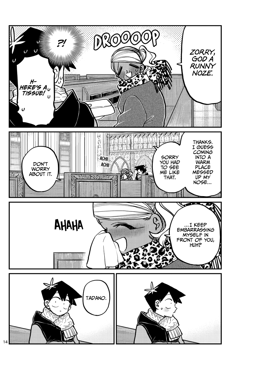 KOMI-SAN WA KOMYUSHOU DESU Chapter 293 - Page 14