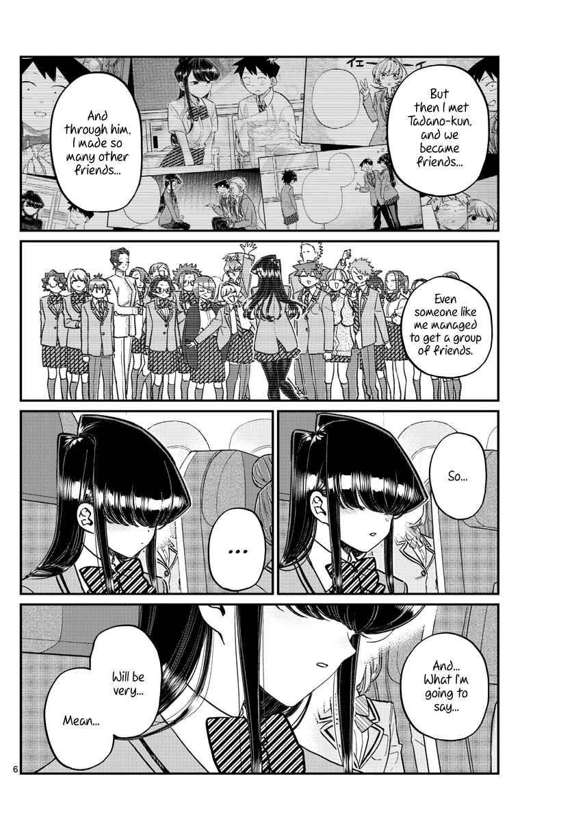 KOMI-SAN WA KOMYUSHOU DESU Chapter 295 - Page 6