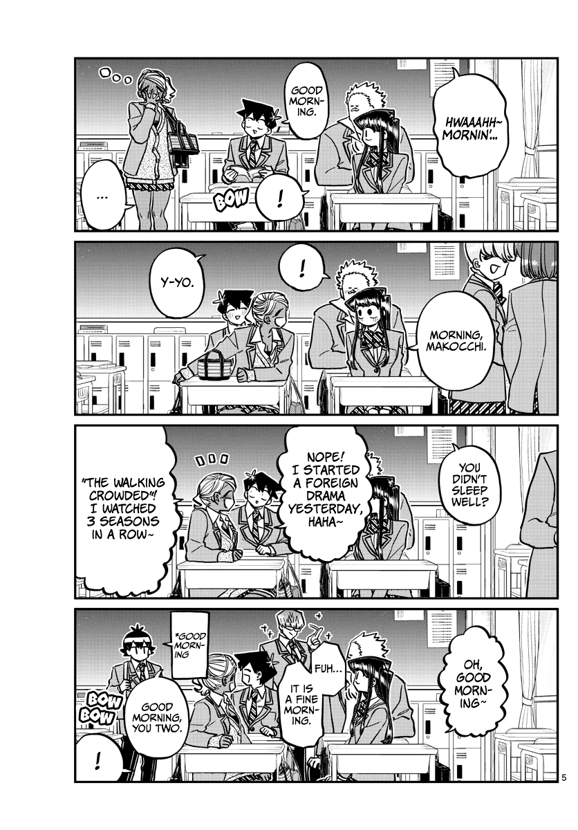 KOMI-SAN WA KOMYUSHOU DESU Chapter 298 - Page 5
