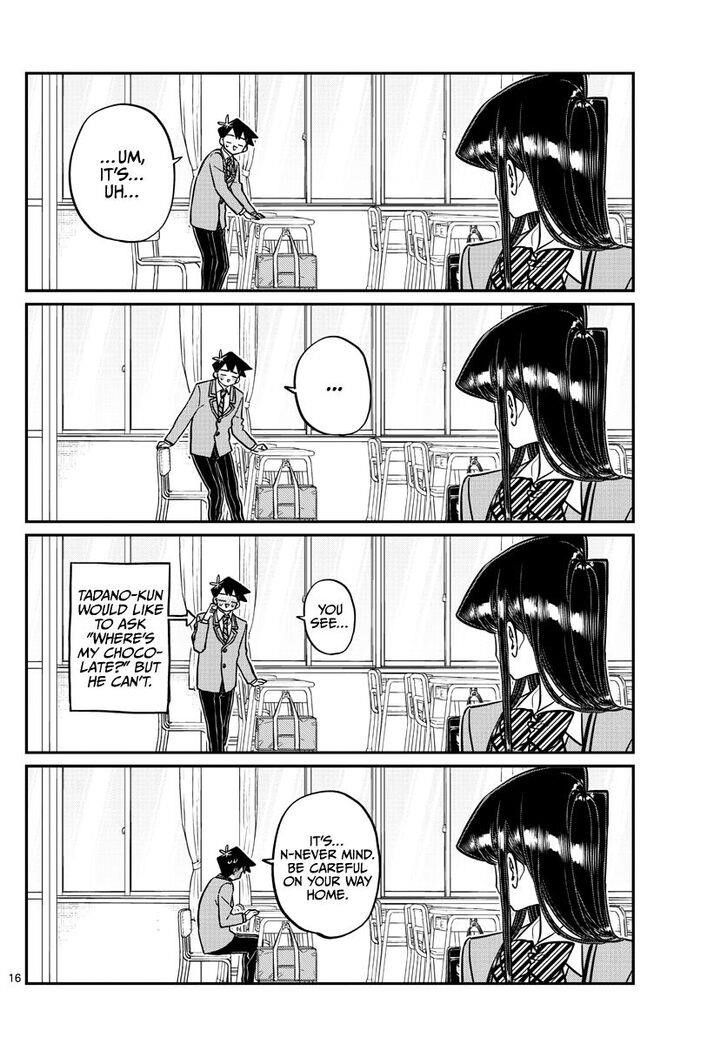 KOMI-SAN WA KOMYUSHOU DESU Chapter 299 - Page 16
