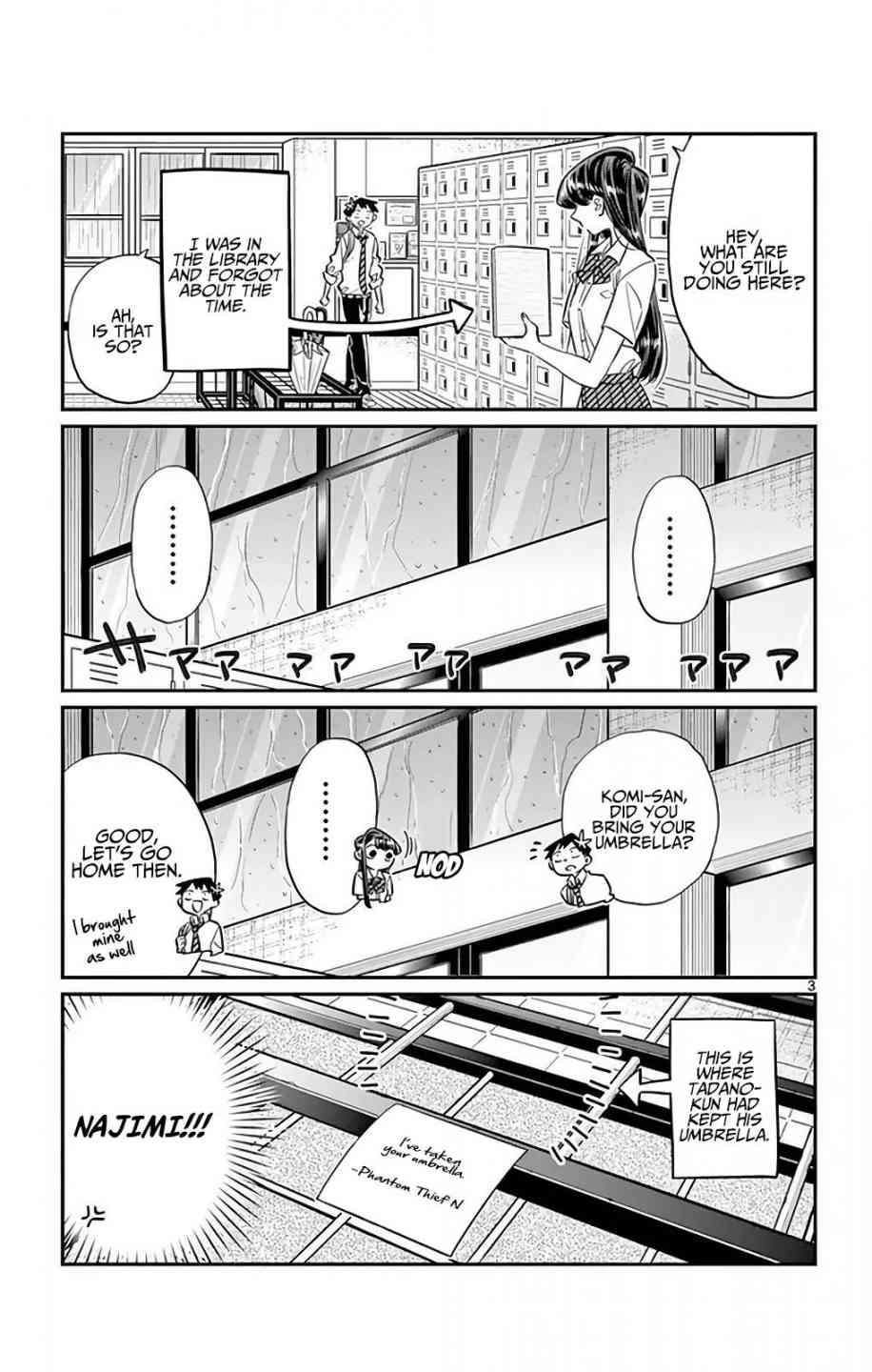 KOMI-SAN WA KOMYUSHOU DESU Chapter 30 - Page 3