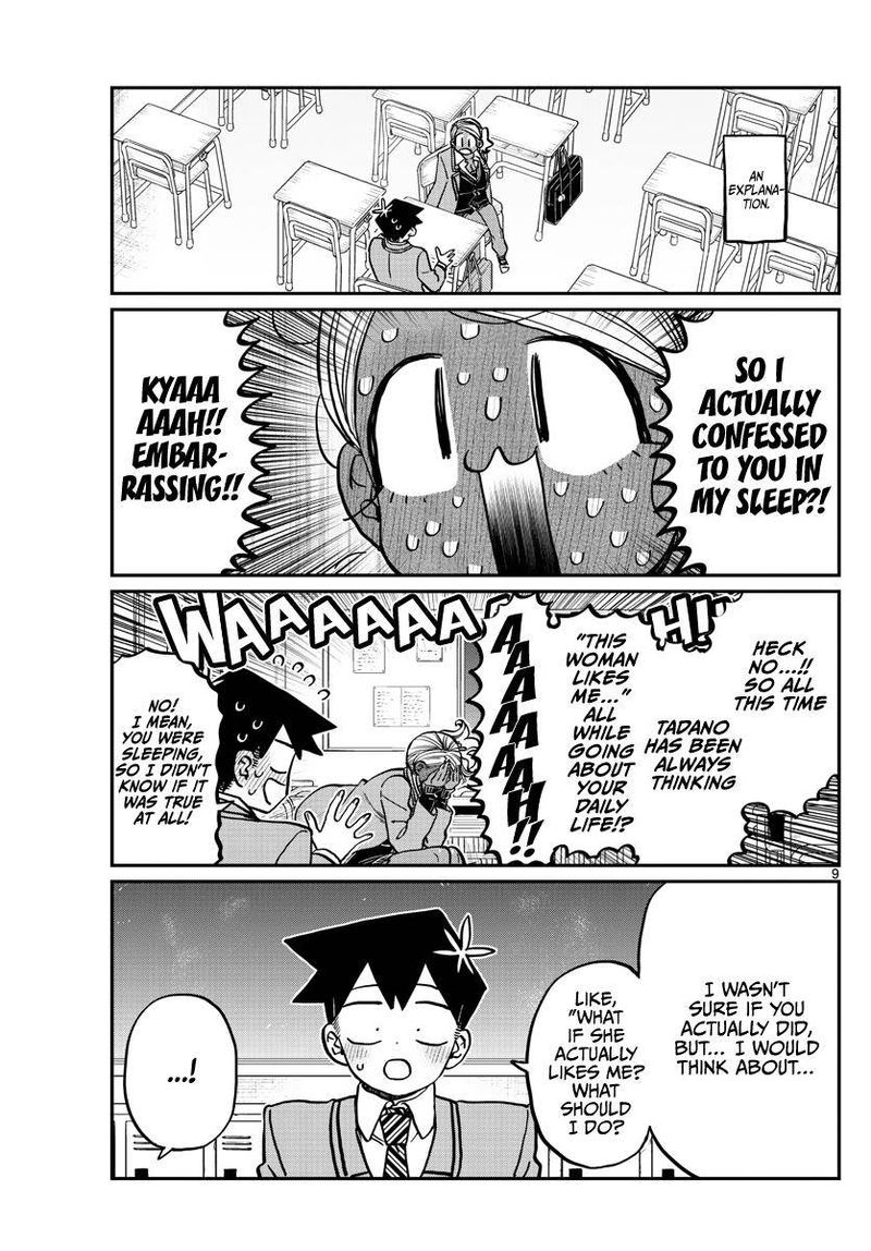 KOMI-SAN WA KOMYUSHOU DESU Chapter 300 - Page 9