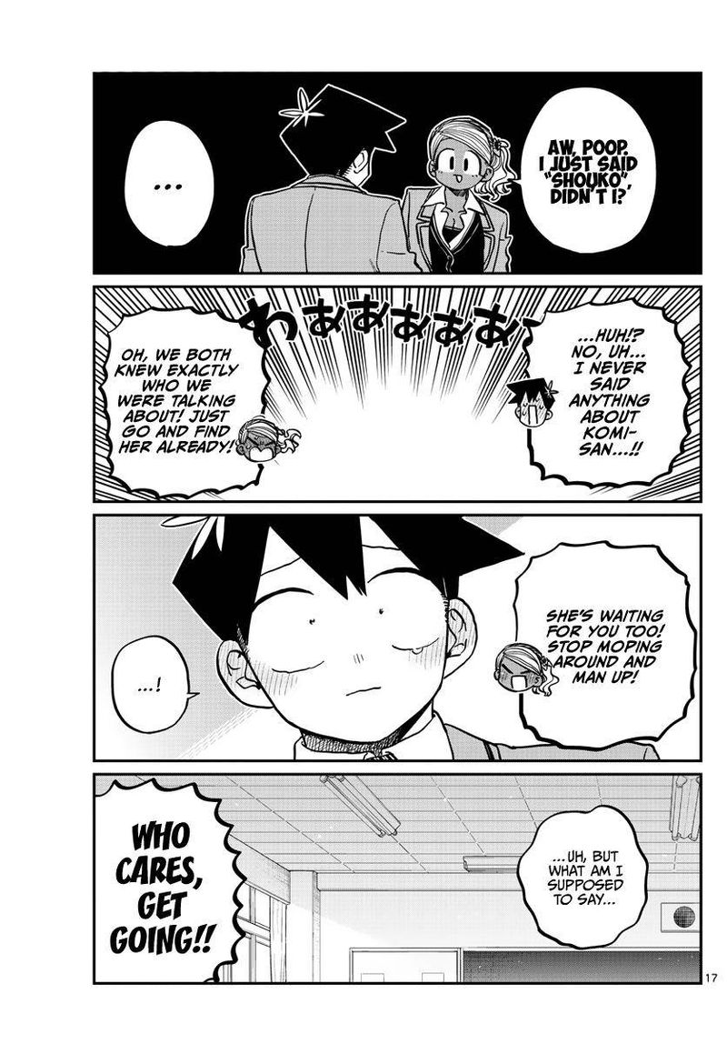KOMI-SAN WA KOMYUSHOU DESU Chapter 301 - Page 17