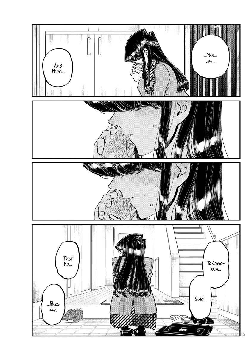 KOMI-SAN WA KOMYUSHOU DESU Chapter 303 - Page 13