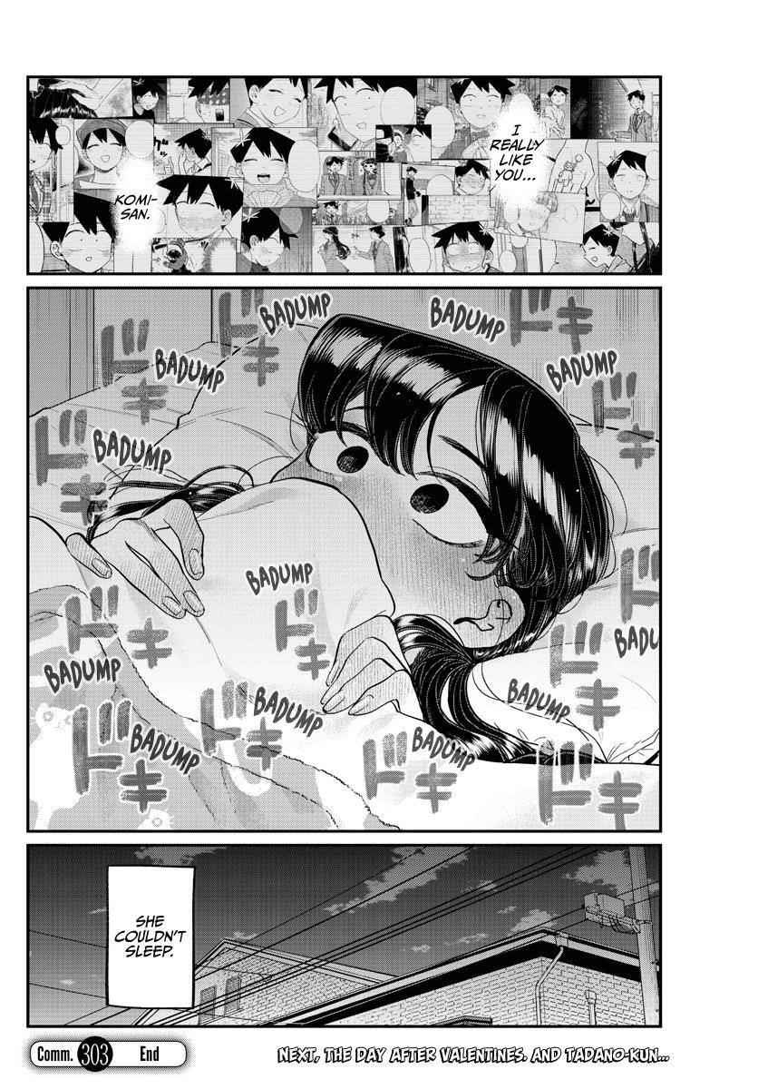 KOMI-SAN WA KOMYUSHOU DESU Chapter 303 - Page 18