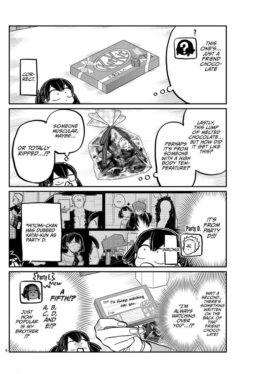 KOMI-SAN WA KOMYUSHOU DESU Chapter 307 - Page 4