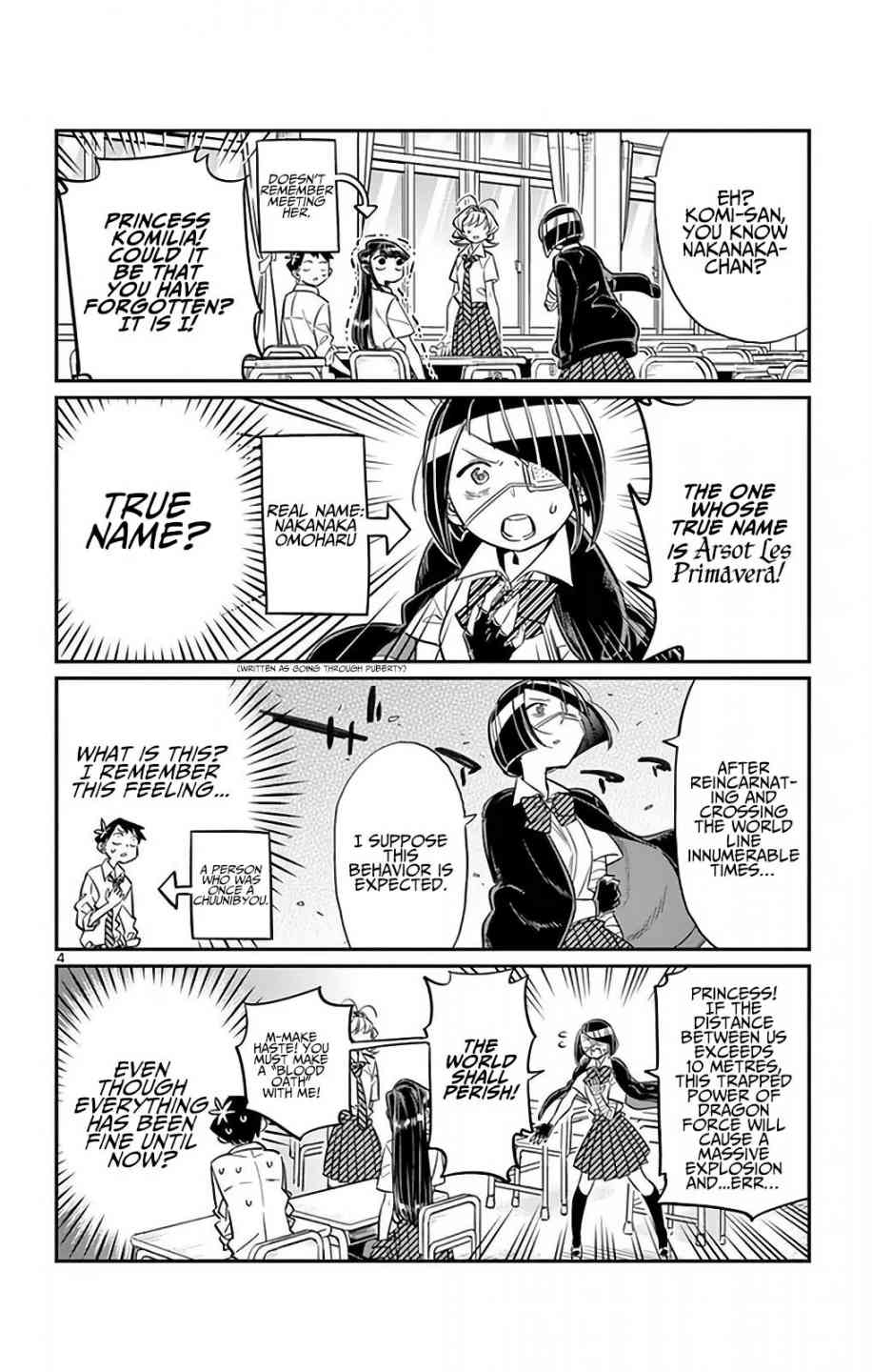 KOMI-SAN WA KOMYUSHOU DESU Chapter 31 - Page 4