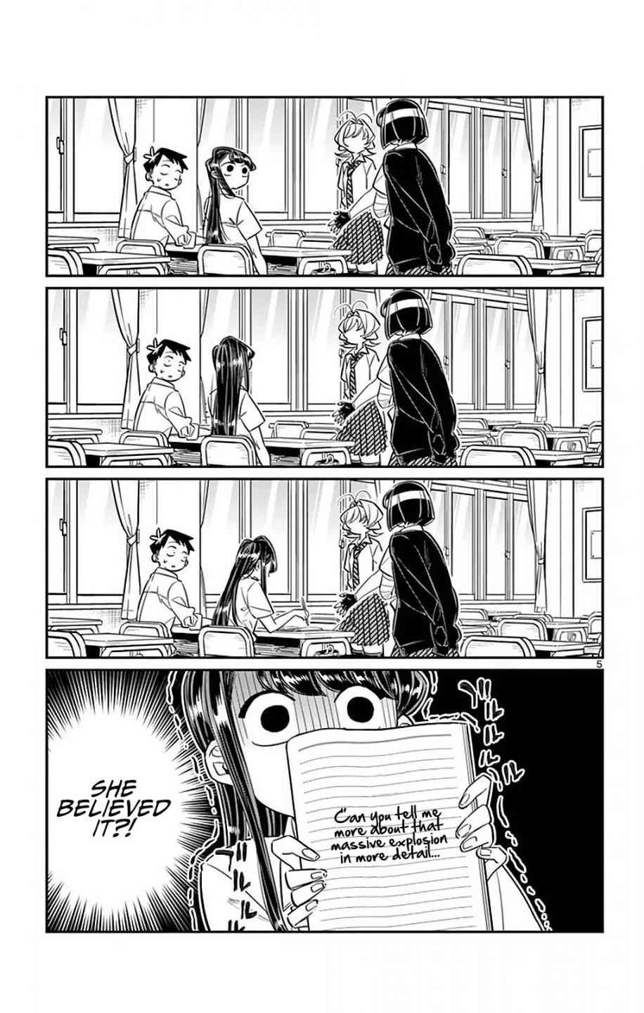 KOMI-SAN WA KOMYUSHOU DESU Chapter 31 - Page 5