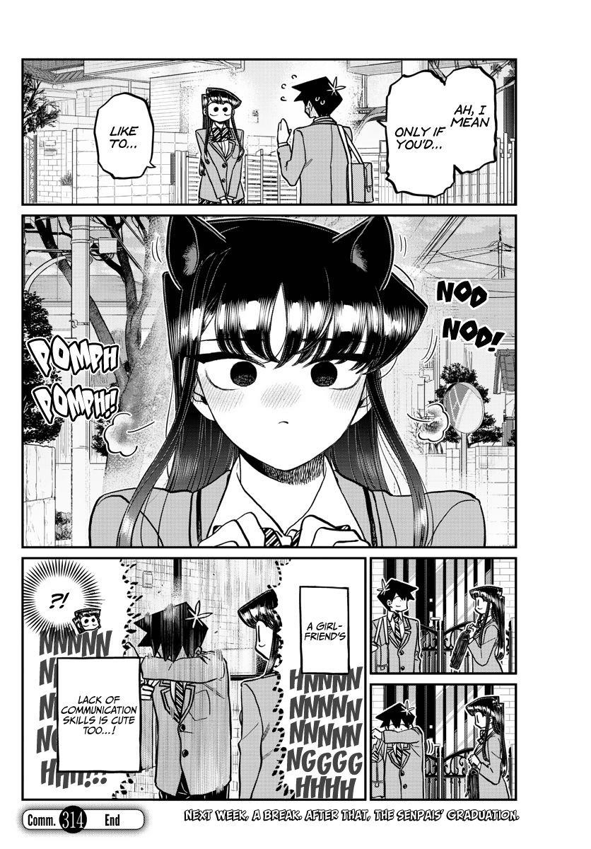 KOMI-SAN WA KOMYUSHOU DESU Chapter 314 - Page 18