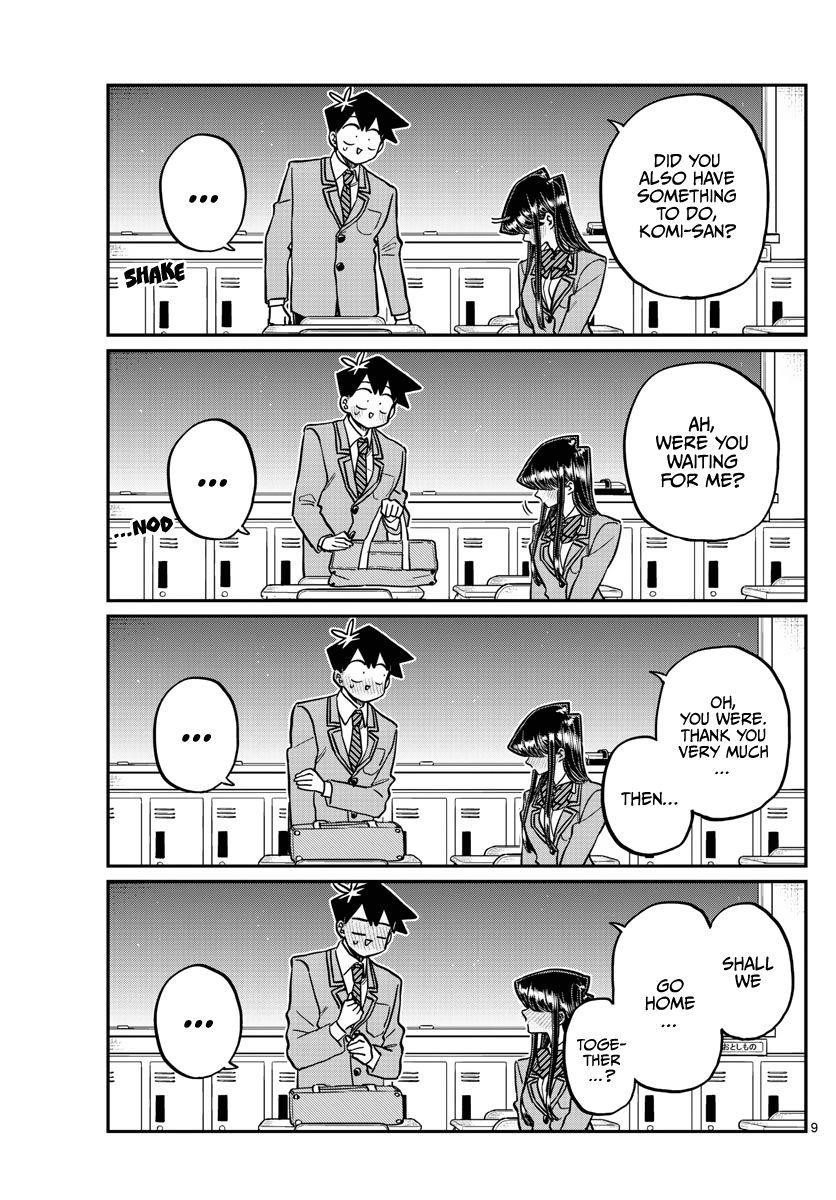 KOMI-SAN WA KOMYUSHOU DESU Chapter 314 - Page 9