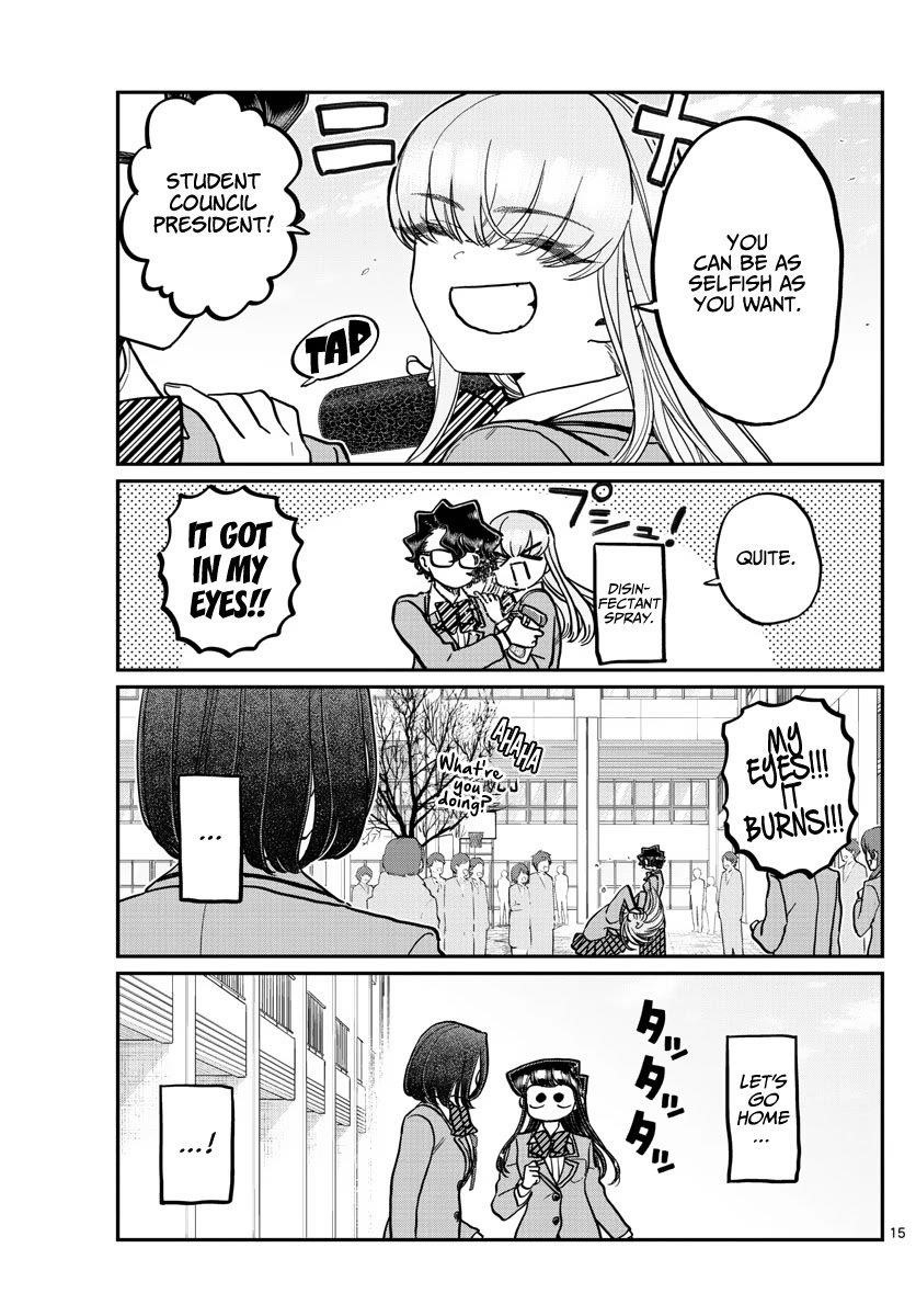 KOMI-SAN WA KOMYUSHOU DESU Chapter 315 - Page 15