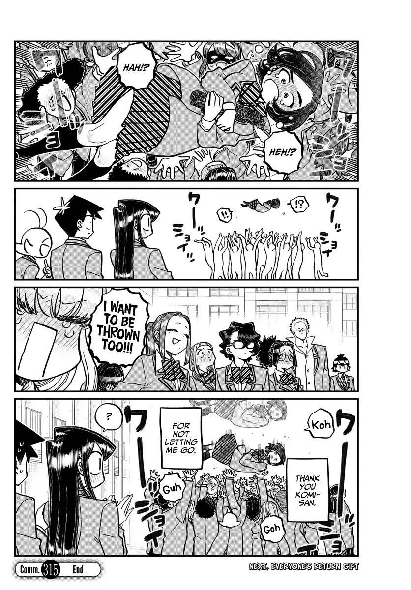 KOMI-SAN WA KOMYUSHOU DESU Chapter 315 - Page 18
